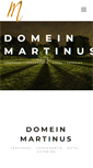 Mobile Screenshot of domeinmartinus.be